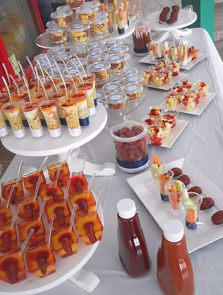 Mesa de Chilitos para eventos renta en Monterrey